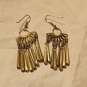 Elegant Silver Dangle Earrings